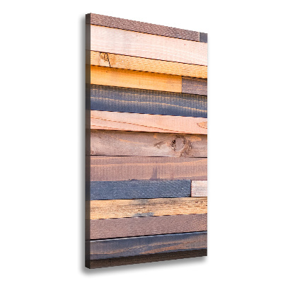 Canvas print Wooden wall