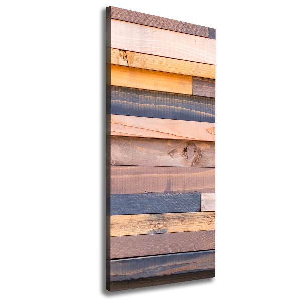 Canvas print Wooden wall