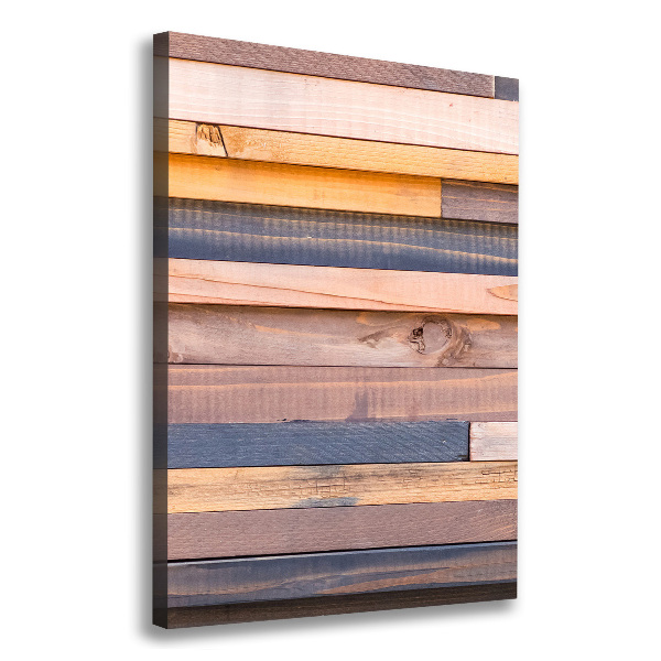 Canvas print Wooden wall