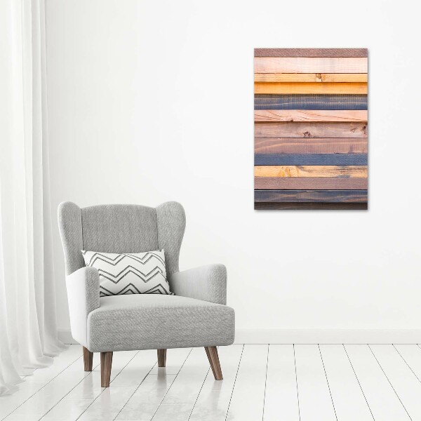 Canvas print Wooden wall