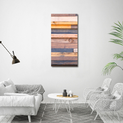 Canvas print Wooden wall