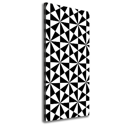 Canvas wall art Geometric background