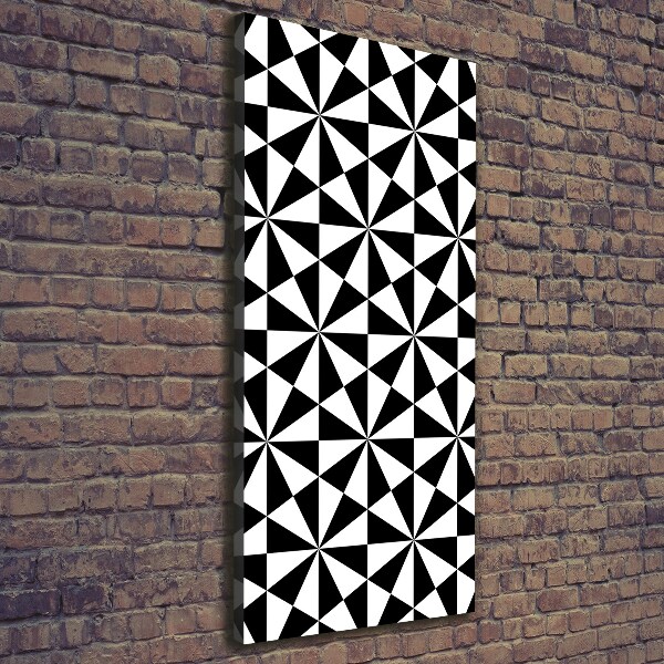 Canvas wall art Geometric background