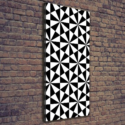 Canvas wall art Geometric background