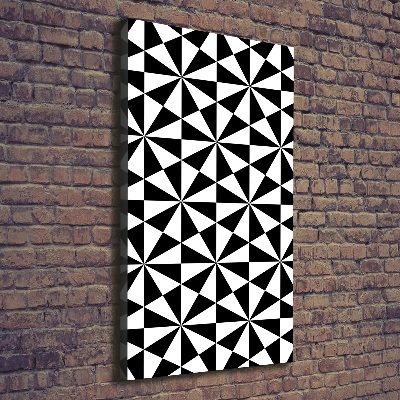 Canvas wall art Geometric background