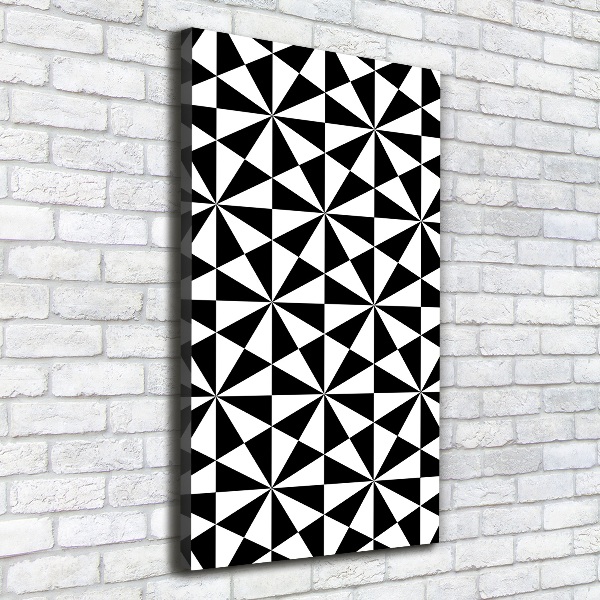 Canvas wall art Geometric background