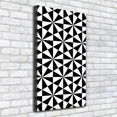 Canvas wall art Geometric background