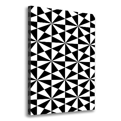 Canvas wall art Geometric background