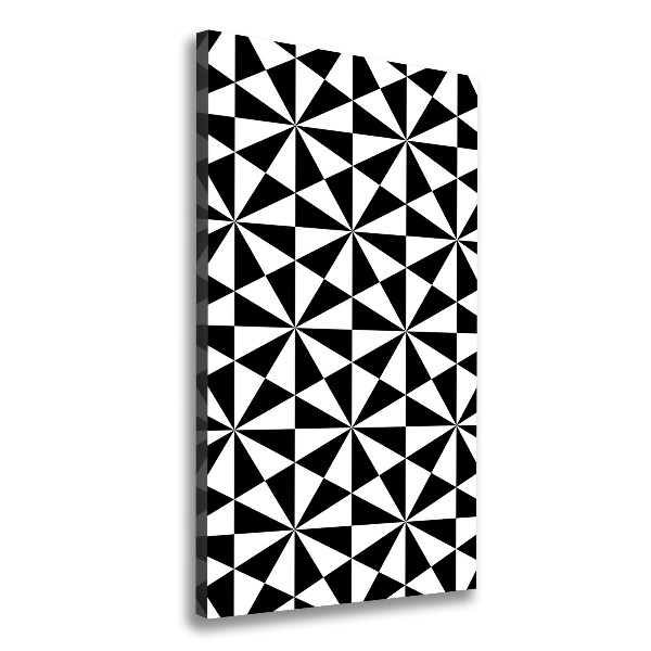 Canvas wall art Geometric background