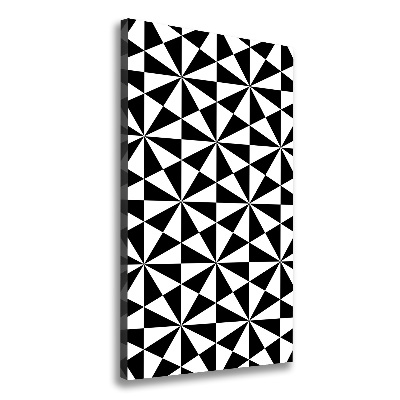 Canvas wall art Geometric background