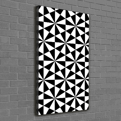 Canvas wall art Geometric background