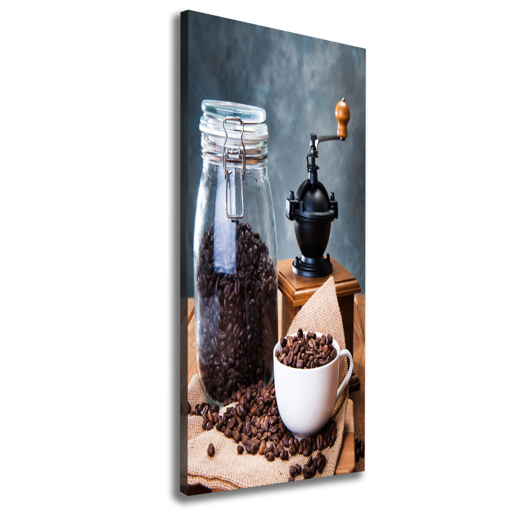 Canvas wall art Coffee grinder