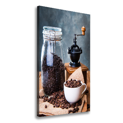 Canvas wall art Coffee grinder