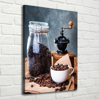 Canvas wall art Coffee grinder