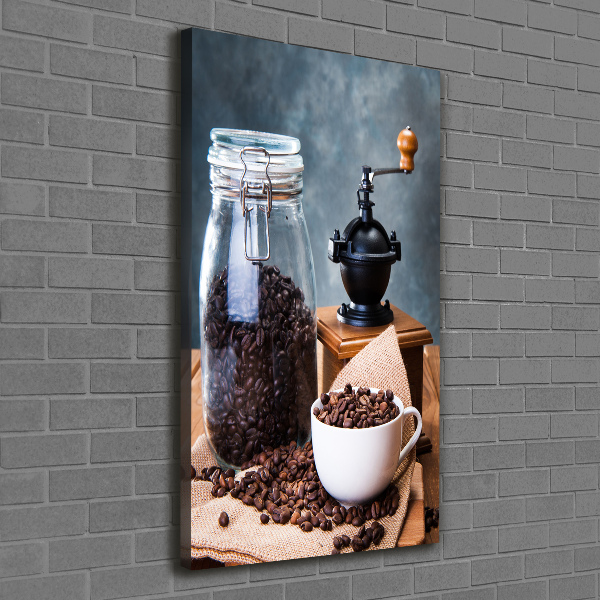 Canvas wall art Coffee grinder