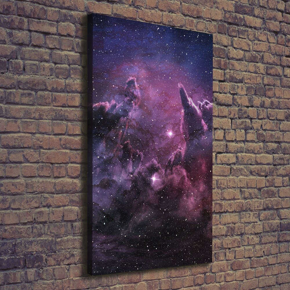 Large canvas wall art Nebula