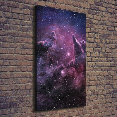 Large canvas wall art Nebula