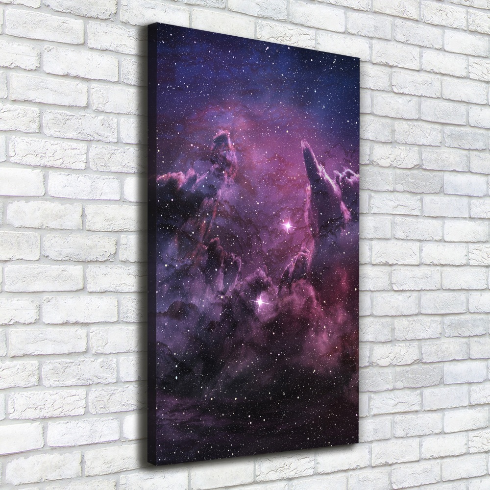 Large canvas wall art Nebula