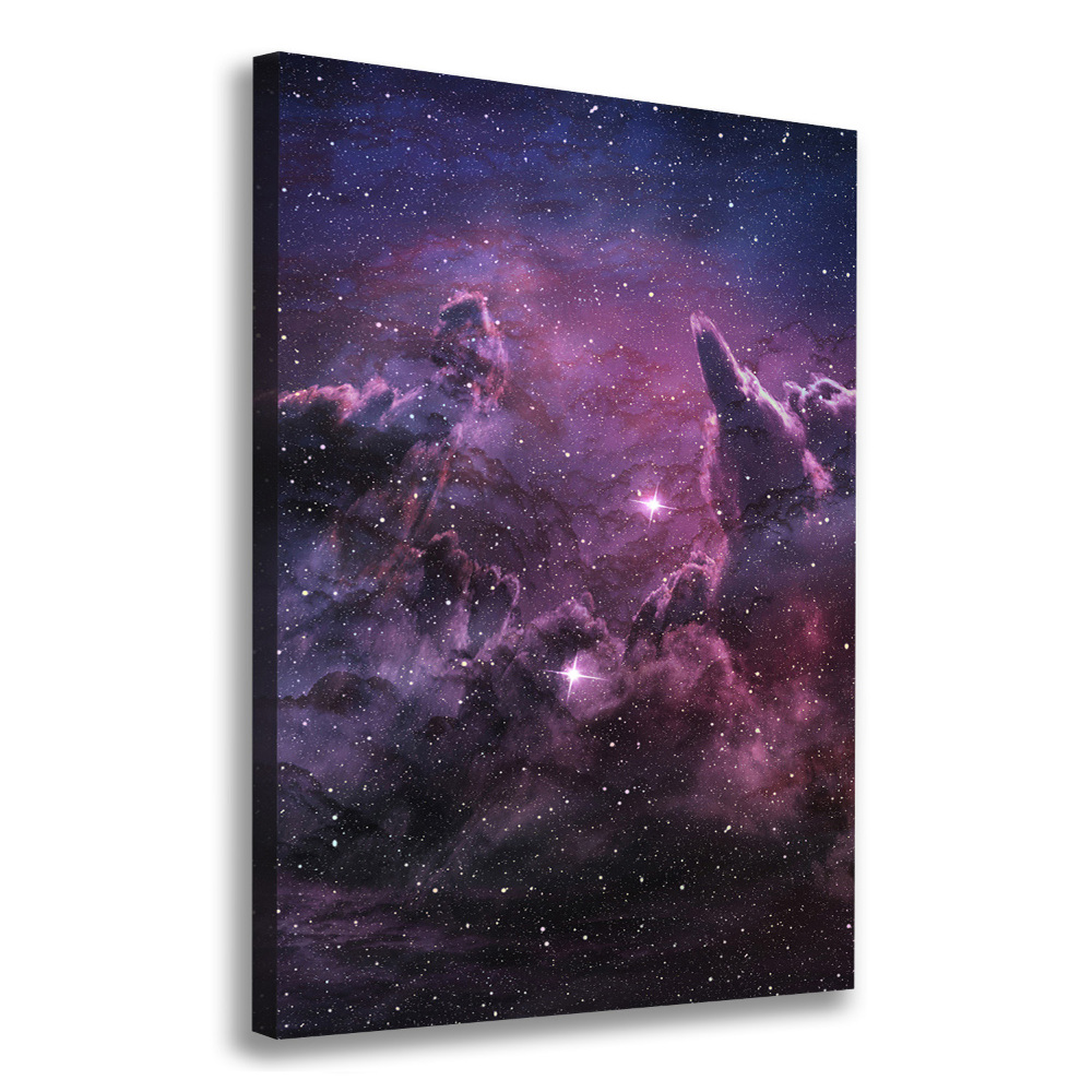 Large canvas wall art Nebula