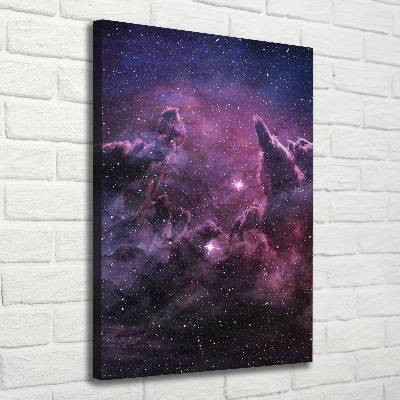 Large canvas wall art Nebula