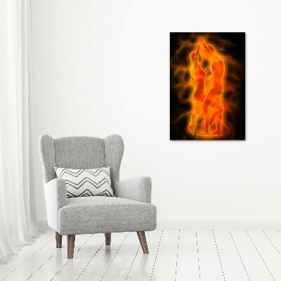 Canvas wall art Dancing couple