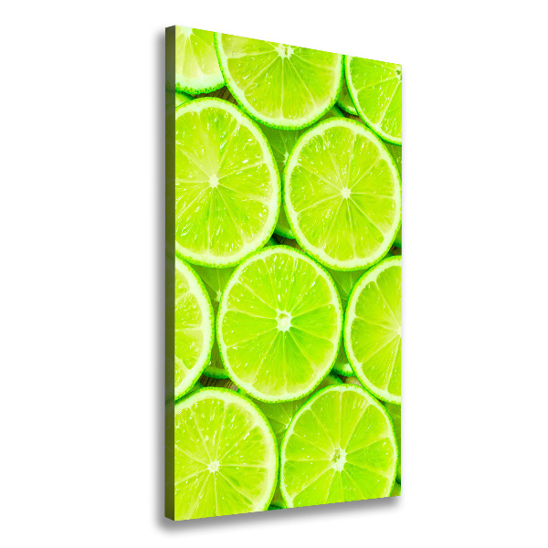 Canvas wall art Lime