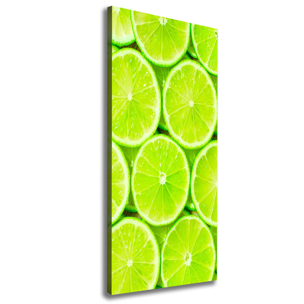 Canvas wall art Lime