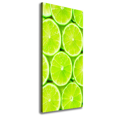 Canvas wall art Lime