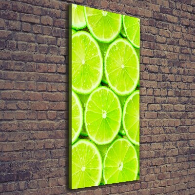 Canvas wall art Lime