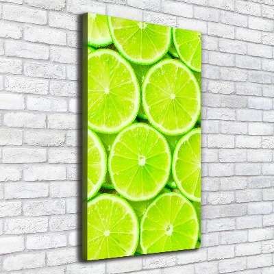 Canvas wall art Lime