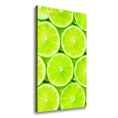 Canvas wall art Lime