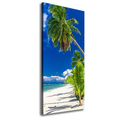 Wall canvas art Tropical beach