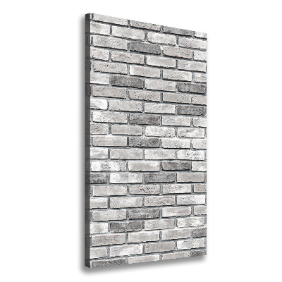 Canvas wall art Brick wall