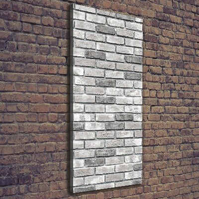 Canvas wall art Brick wall