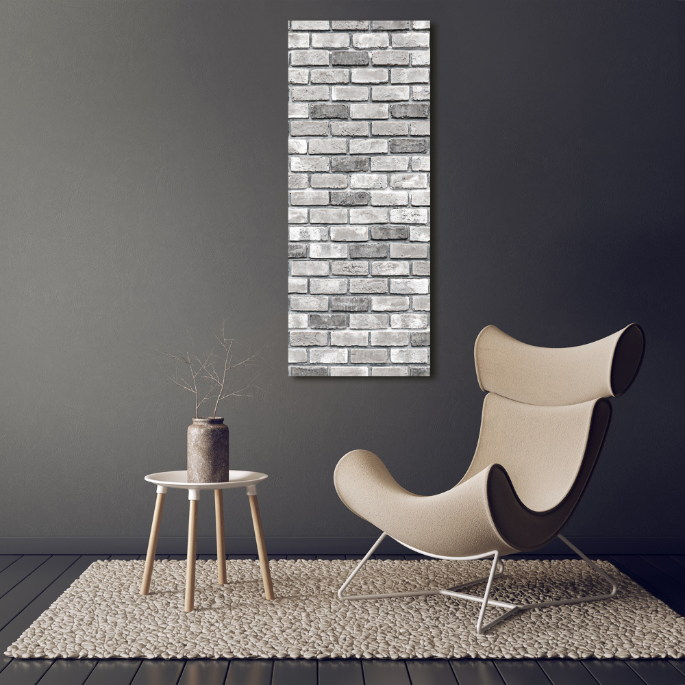 Canvas wall art Brick wall