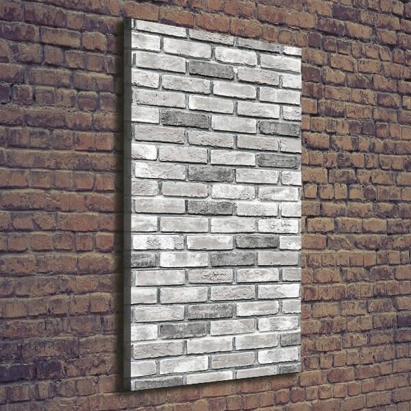 Canvas wall art Brick wall