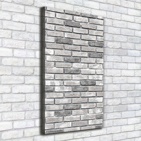 Canvas wall art Brick wall