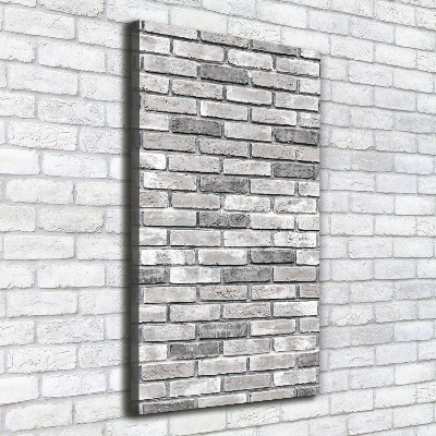 Canvas wall art Brick wall