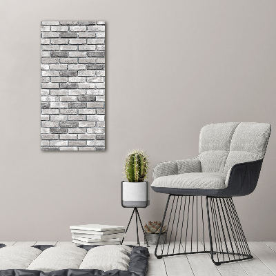 Canvas wall art Brick wall