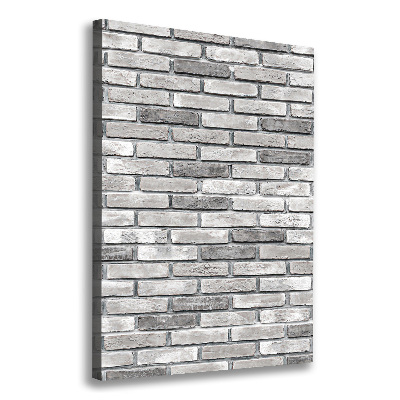 Canvas wall art Brick wall