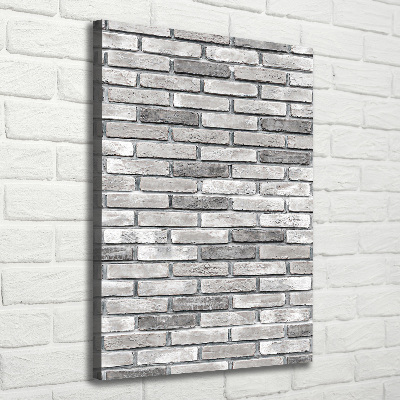 Canvas wall art Brick wall