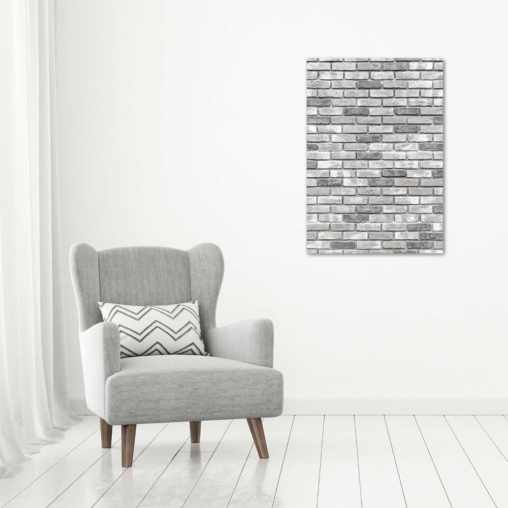 Canvas wall art Brick wall