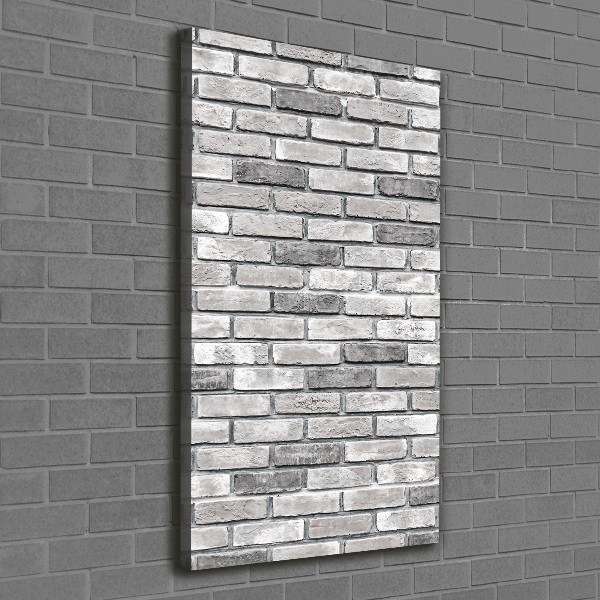 Canvas wall art Brick wall