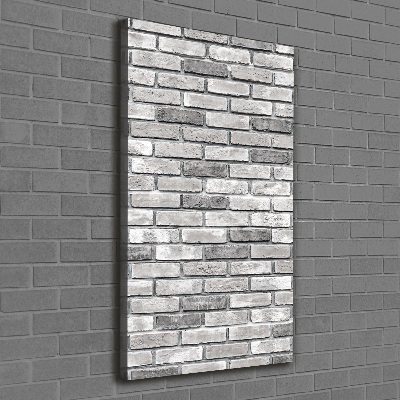 Canvas wall art Brick wall