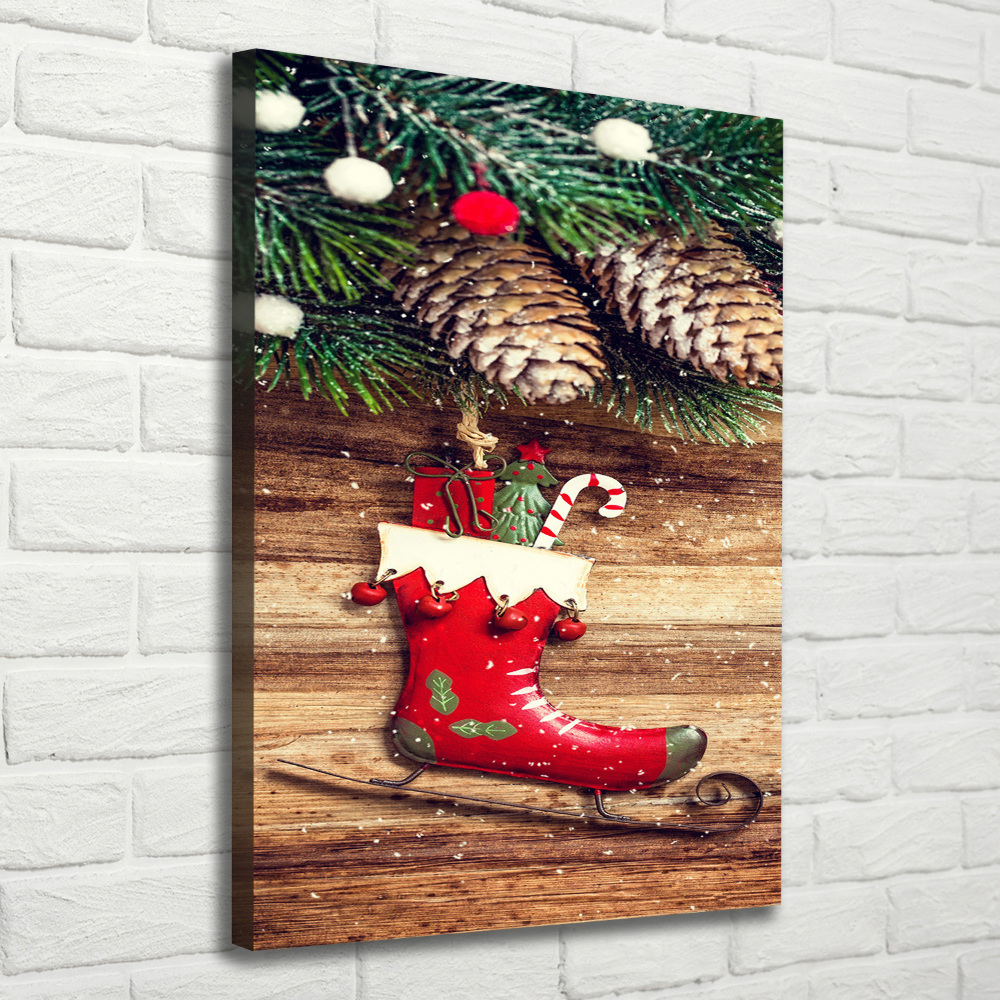 Canvas wall art Christmas decorations