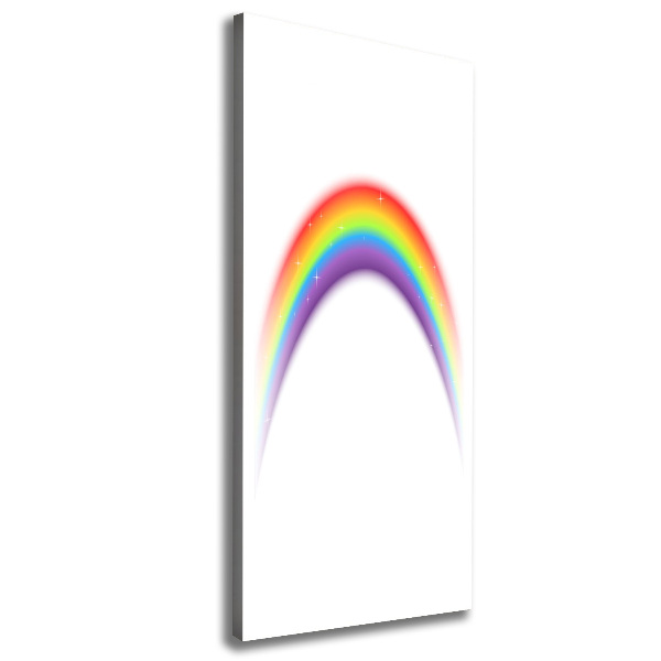 Picture canvas print Rainbow