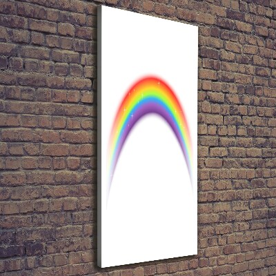 Picture canvas print Rainbow