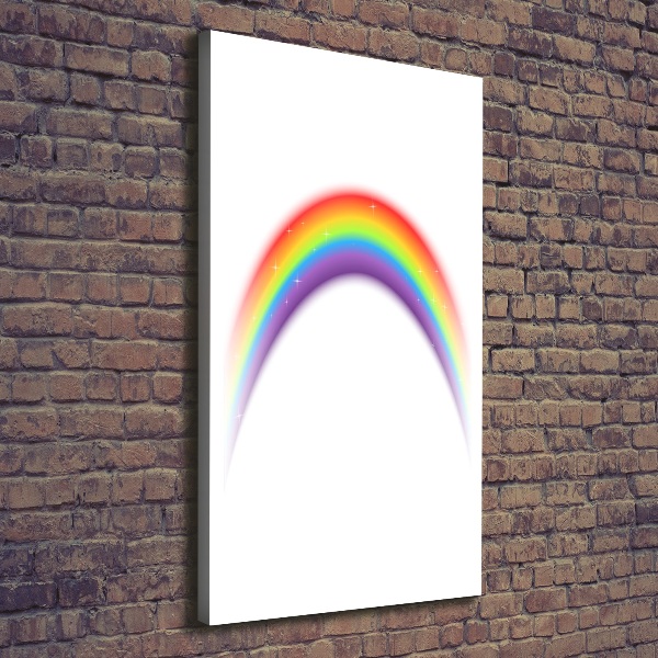 Picture canvas print Rainbow