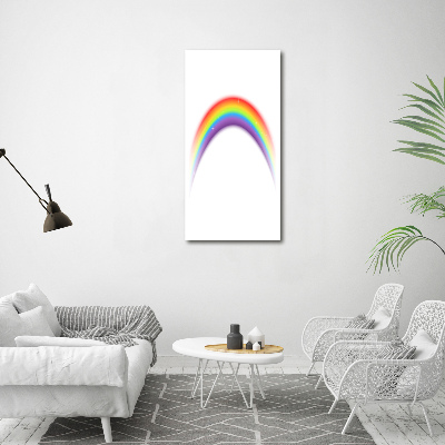 Picture canvas print Rainbow