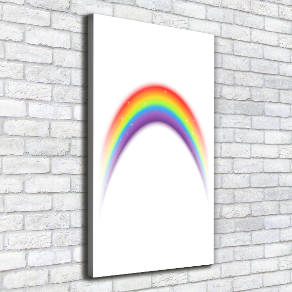 Picture canvas print Rainbow